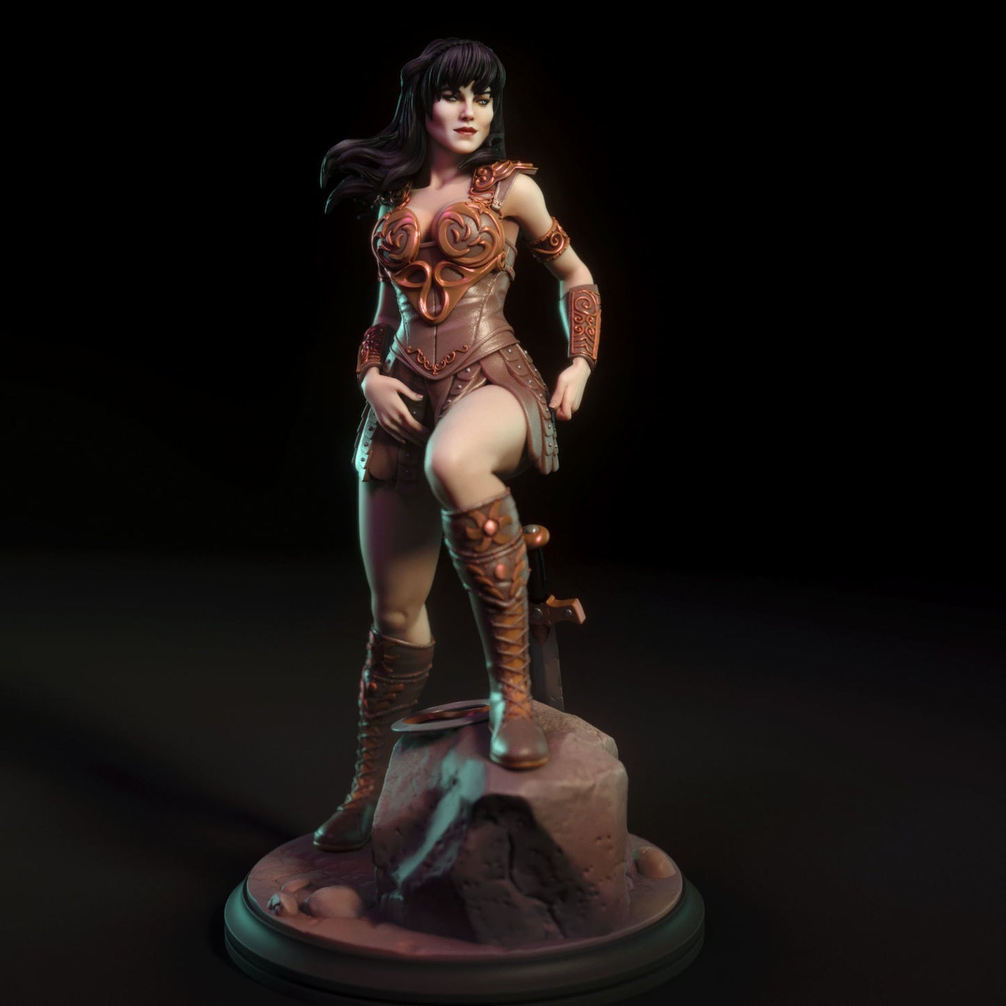 STL Fanart Xena + NSFW (Includes Pre Supported and Minis)
