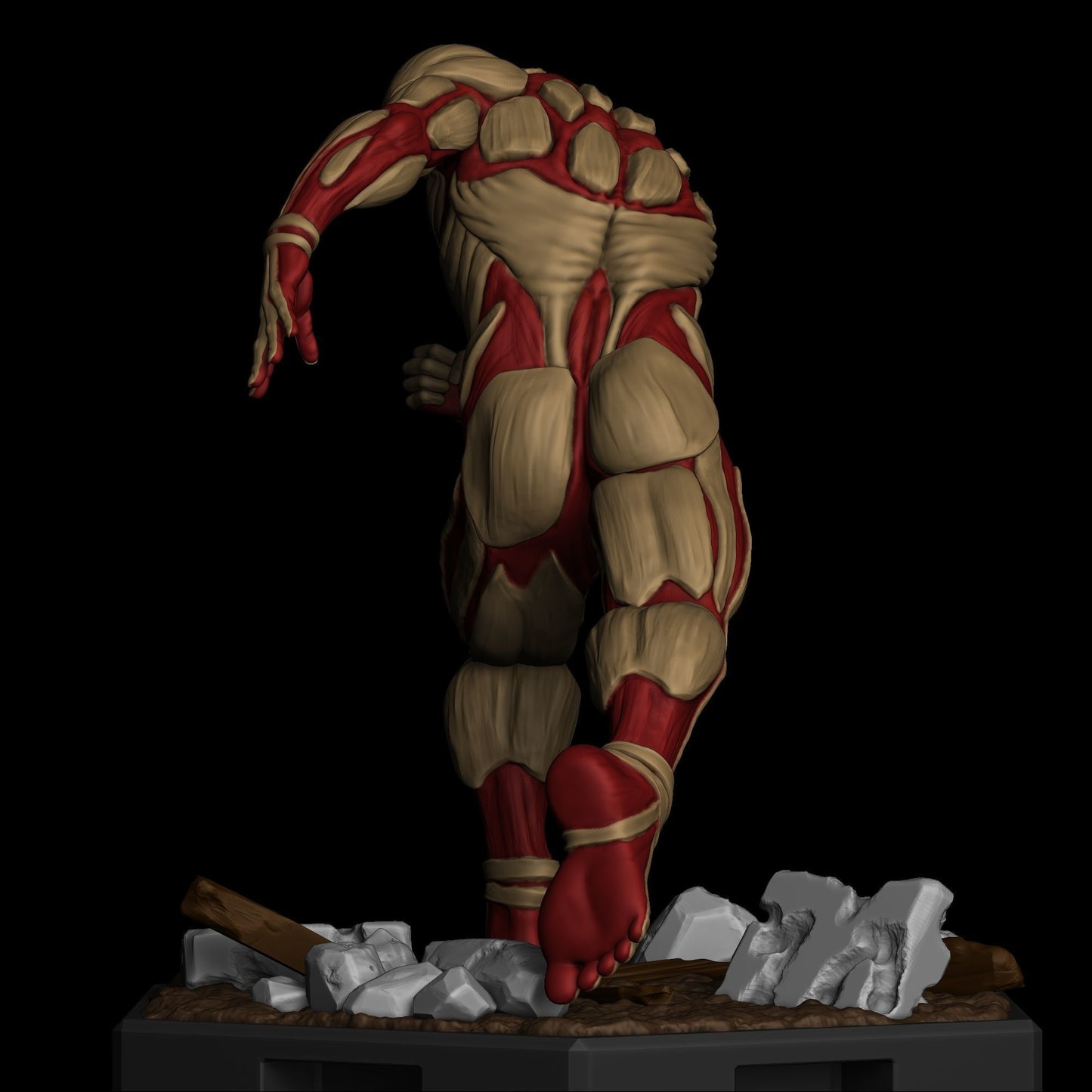 STL Fanart AOT Armored Titan #3