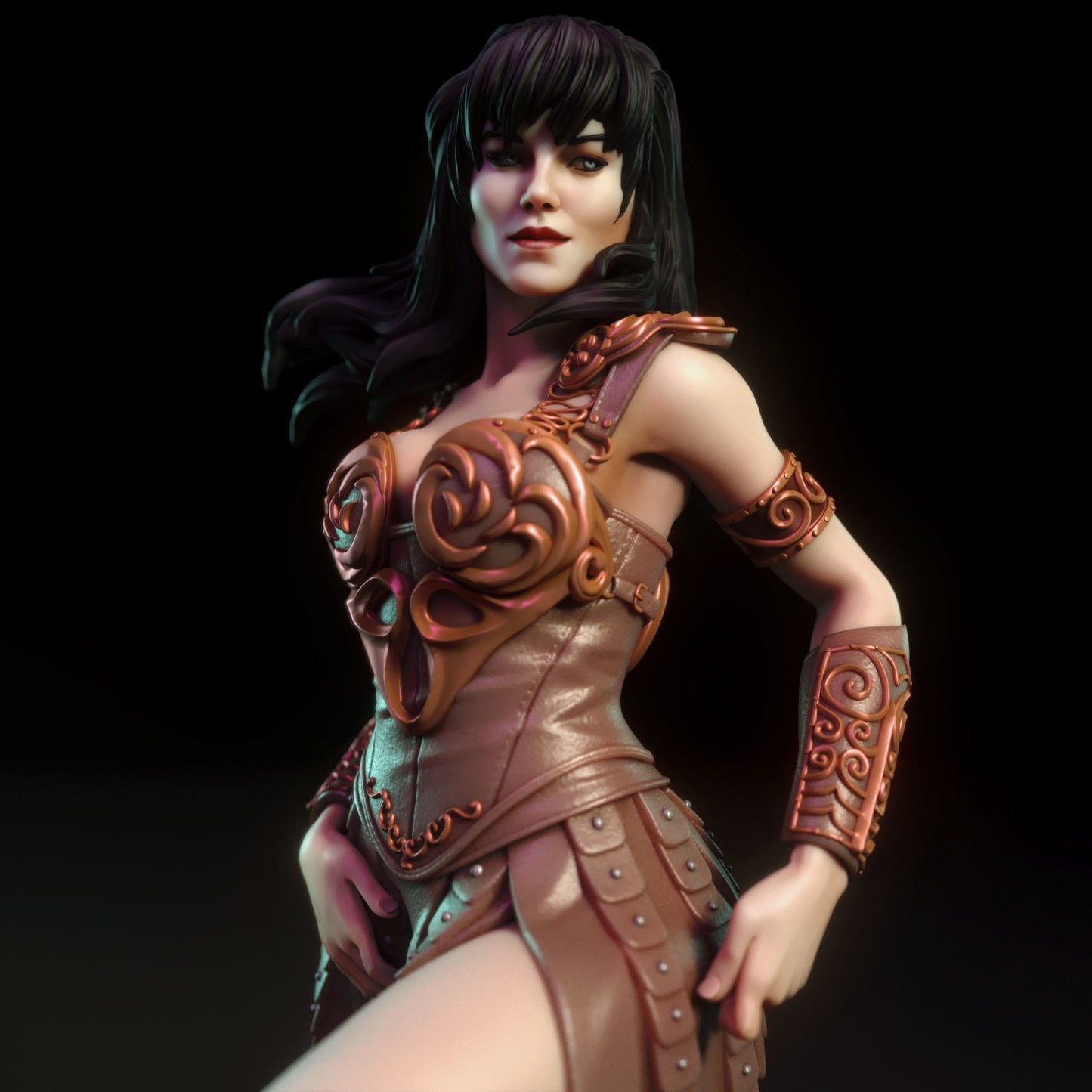 STL Fanart Xena + NSFW (Includes Pre Supported and Minis)