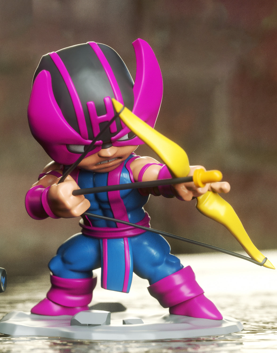 STL Fanart Thanos vs Avengers Chibi Diorama (Includes Standalones)
