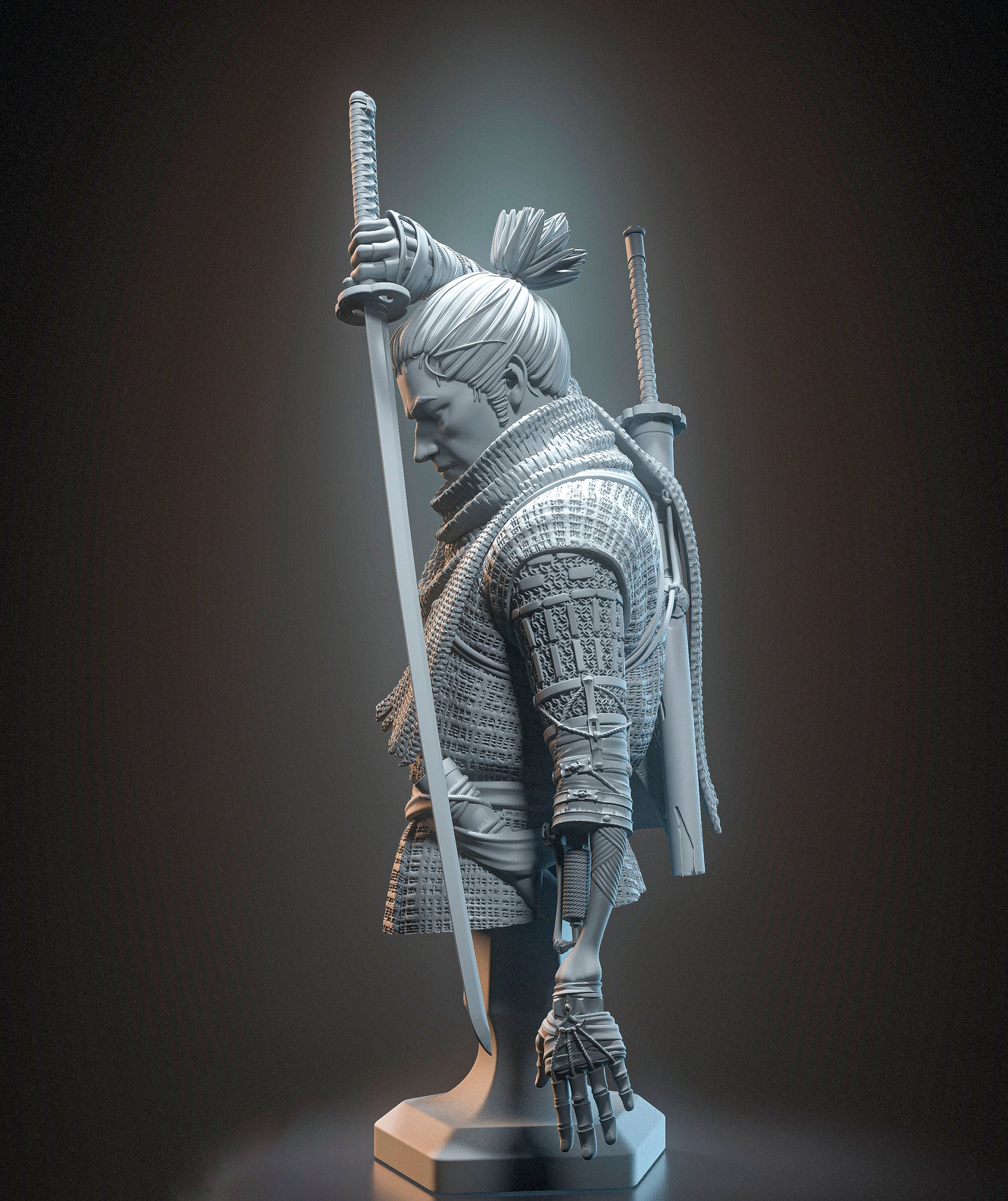 STL Fanart Sekiro (Includes Pre Supported and Bust)