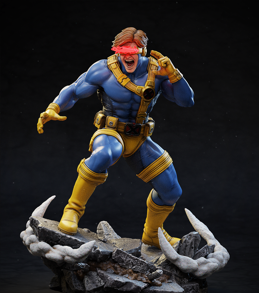 STL Fanart X-Guys Cyclops (Only Includes Hollowed and Pre Supported Versions)